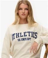 Superdry Womens Athletic Essentials Applique Crew Sweatshirt - 12 Regular