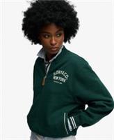 Superdry Womens Country Club Jersey Bomber - 8 Regular