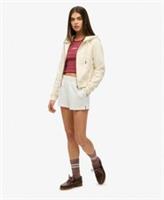 Superdry Womens Athletic Essentials Tonal Embroidered Shorts - 8 Regular