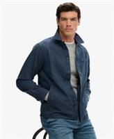 Superdry Mens The Merchant Store- Linen-Blend Overshirt - XL Regular