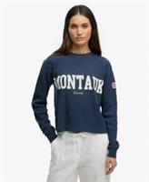 Superdry Womens Athletic Essential Graphic Long Sleeve Top - 8 Regular