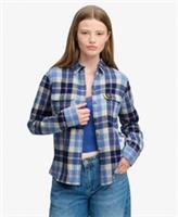 Superdry Womens Lumberjack Check Flannel Shirt - 8 Regular