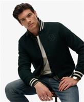 Superdry Mens Varsity Monogram Wool Blend Bomber Jacket - M Regular