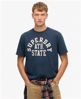 Superdry Mens Vintage Athletic Essential Graphic T-Shirt - M Regular