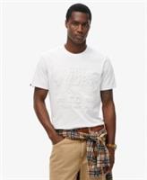 Superdry Mens Workwear Embossed Relaxed T-Shirt - S Regular