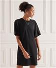 Superdry Womens Cotton Modal T-Shirt Dress - 8 Regular