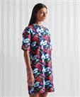 Superdry Womens Limited Edition Sdx Heavy T-Shirt Dress - S/M Regular
