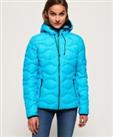 Superdry Womens Astrae Quilt Padded Jacket Size 10 - 10 Regular