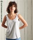 Superdry Womens Organic Cotton Classic Vest - 10 Regular