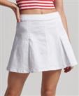 Superdry Womens Vintage Line Pleat Skirt - 6 Regular