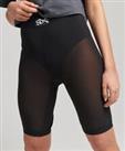 Superdry Womens Limited Edition Sdx Power Mesh Cycling Shorts - NA Regular