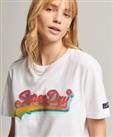 Superdry Womens Vintage Logo Seasonal T-Shirt - 12 Regular