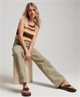 Superdry Womens Organic Cotton Vintage Wide Carpenter Pants - 32/30 Regular