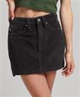 Superdry Womens Cord Mini Skirt - 26 Regular