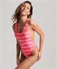 Superdry Womens Tie Dye Recycled Swimsuit - 12 Regular