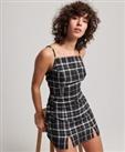 Superdry Womens Vintage Check Cami Mini Dress - 12 Regular