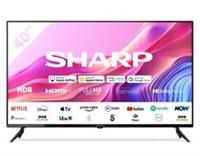 Sharp 2T-C40FD2KF1FB LED Full HD 1080p 40" Smart Roku OS TV - Black A