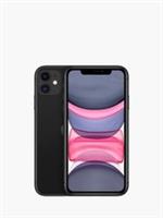 Apple MWLT2B/A iPhone 11 6.1'' 4G Smartphone 64GB Unlocked Sim Free - Black A