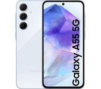 NEW Samsung A55 5G 128GB 6.6" Unlocked Sim-Free Smartphone - Ice Blue