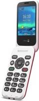 NEW Doro 6820 Flip Big Button Mobile Phone 128MB 4G 2.8'' Unlocked - Red & White