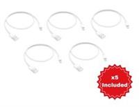 NEW Apple ME291ZM/A 0.5m Lightning to USB Cable - White - Pack of 5