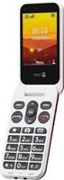 Doro Leva L20 Flip Big Button 128MB SIM-Free Mobile Phone Red {Missing Item] A