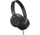 NEW JVC HA-S31M-B-E Foldable Wired On-Ear Headphones with Mic - Black