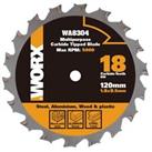 WORX WA8304 120mm Multi-Purpose Blade Wood Metal & Tile Cutting Compact Saw