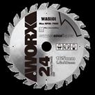 WORX WA5101 EXACTRACK Cordless Circular Chop Saw 165mm TCT wood cutting blade