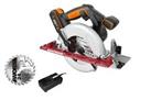 WORX WX530 EXACTRACK 18V Battery Cordless Circular Saw 165mm Charger & Blade