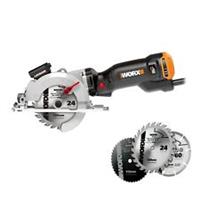 WORX WX437 XL 800W Electric WORXSAW Compact Circular Saw x3 Blades 2M Cable