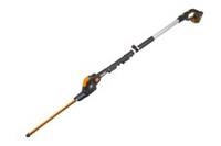 WORX Powershare Cordless Pole Hedge Trimmer 20V 45cm 2.8M 2.0Ah Battery WG252E