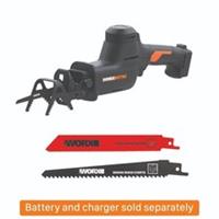 WORX Powershare Cordless Recip Pruning Saw 20V 26mm WG893E.9 - Tool Only