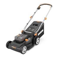 WORX Powershare Cordless Lawn Mower 1000㎡ 40V 41cm x2 4.0Ah Battery WG745E