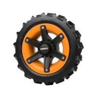 WORX WA0953 Landroid Mud Terrain Wheels (x2) for Soft Ground & Wet Lawns Mower