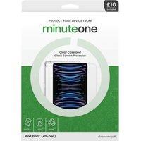 Apple iPad Pro 11 inch 4th Gen Minute One Clear Case and Glass Screen Protector Buy Now