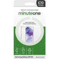Samsung Galaxy A56 Minute One Clear Case And Glass Screen Protector Buy Now