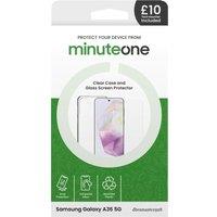 Samsung Galaxy A36 Minute One Clear Case And Glass Screen Protector Buy Now