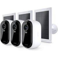 Arlo Essential 3 Outdoor Smart Security System with Solar Panel, 3 Cameras Buy Now