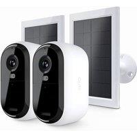 Arlo Essential 3 Outdoor Smart Security System with Solar Panel, 2 Cameras Buy Now
