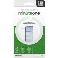 iPhone 17 Air Minute One Clear Case and Glass Screen Protector Buy Now