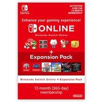 Nintendo Switch Online 12 Month Membership + Expansion Pack