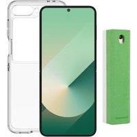 Samsung Galaxy Z Flip 6 Minute One Premium Clear Case and Screen Cleaner Buy Now