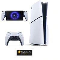 PlayStation 5 Slim Disc with PS Plus Premium and PS Portal bundle