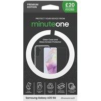 Samsung A35 5G Minute One Premium Clear Case and Glass Screen Protector Buy Now