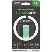Samsung Galaxy S25 FE Minute One Premium Clear Case and Screen Protector Buy Now