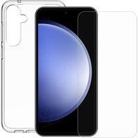 Samsung Galaxy S23 FE Minute One Clear Case and Glass Screen Protector Buy Now