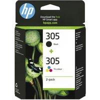 HP 305 Black And Tri Colour Ink Cartridge Twin Pack