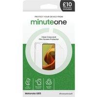 Motorola G85 Minute One Clear Case And Glass Screen Protector Buy Now