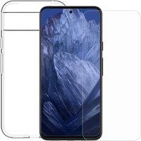 Google Pixel 8a Minute One Premium Clear Case and Glass Screen Protector Buy Now